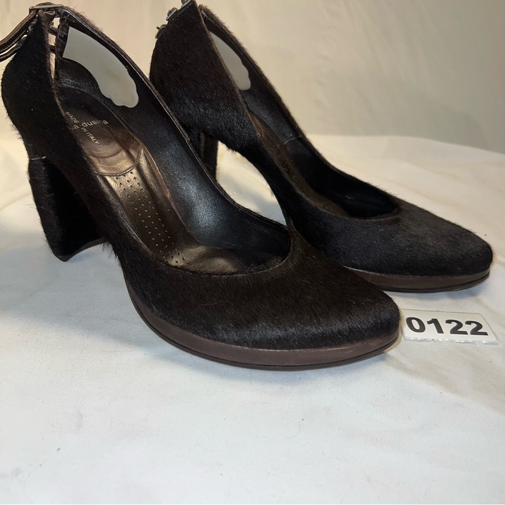 Dusica Dusica Black Women's Heels Sz 36.5